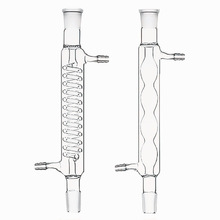玻璃直形冷凝管球形冷凝管蛇形冷凝管200/300/400/500/600