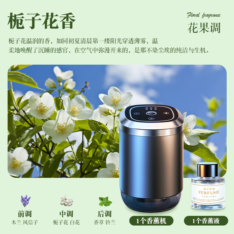 Floral genuine perfume strongly flavoured, long-term effect