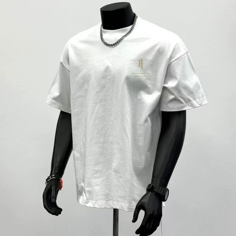 Cotton brand short sleeve T-shirt, American style, loose fit