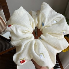女の子中空刺繍文学メッシュ白清潔で爽やかなレトロなヘアバンド森の妖精のヘッドバンドヘアアクセサリー
