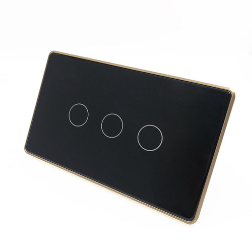 Doodle Zigbee Metal Frame US Standard Smart Switch, Zero/Single Zero Fire Universal Smart Switch