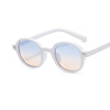 Fashionable sunglasses, retro comfortable trend glasses solar-powered, European style, 2021 collection