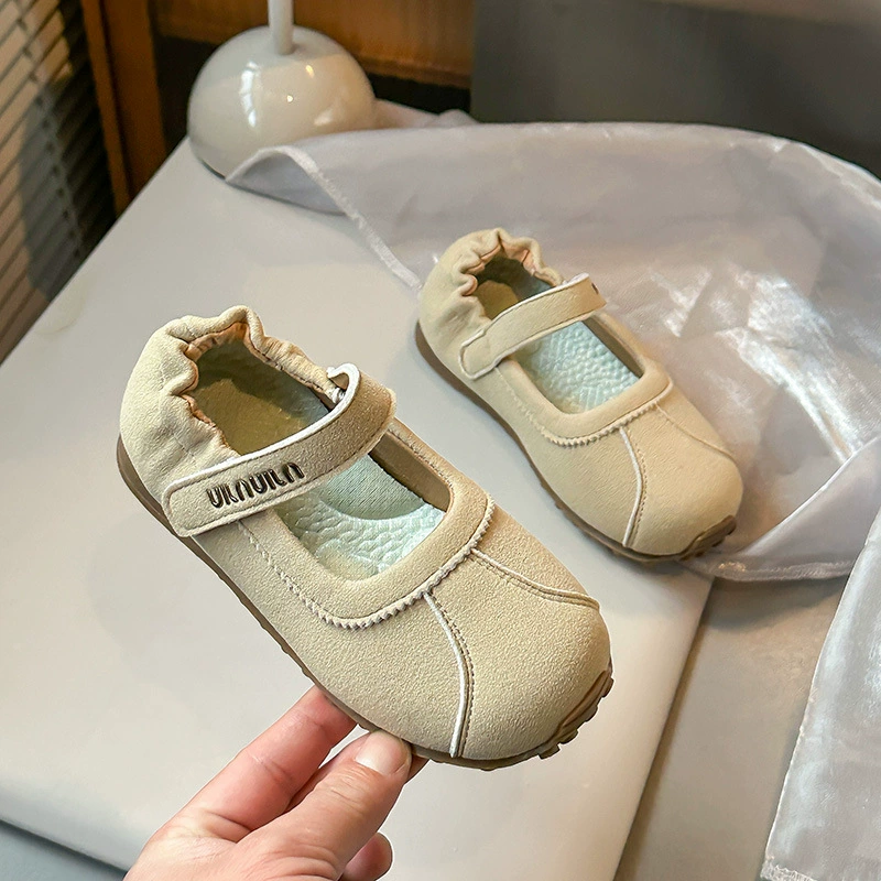 Детские туфли Весна 2025 Женские туфли с круглой головкой