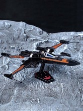 全金属不锈钢DIY拼装模型3D免胶 星球大战 彩色坡达梅隆X翼战机