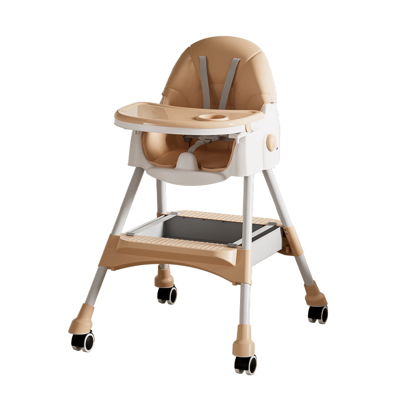 Silla de comedor para bebés, mesa y silla de comedor ajustable para niños, silla de comedor extraíble y gruesa, simple para el hogar