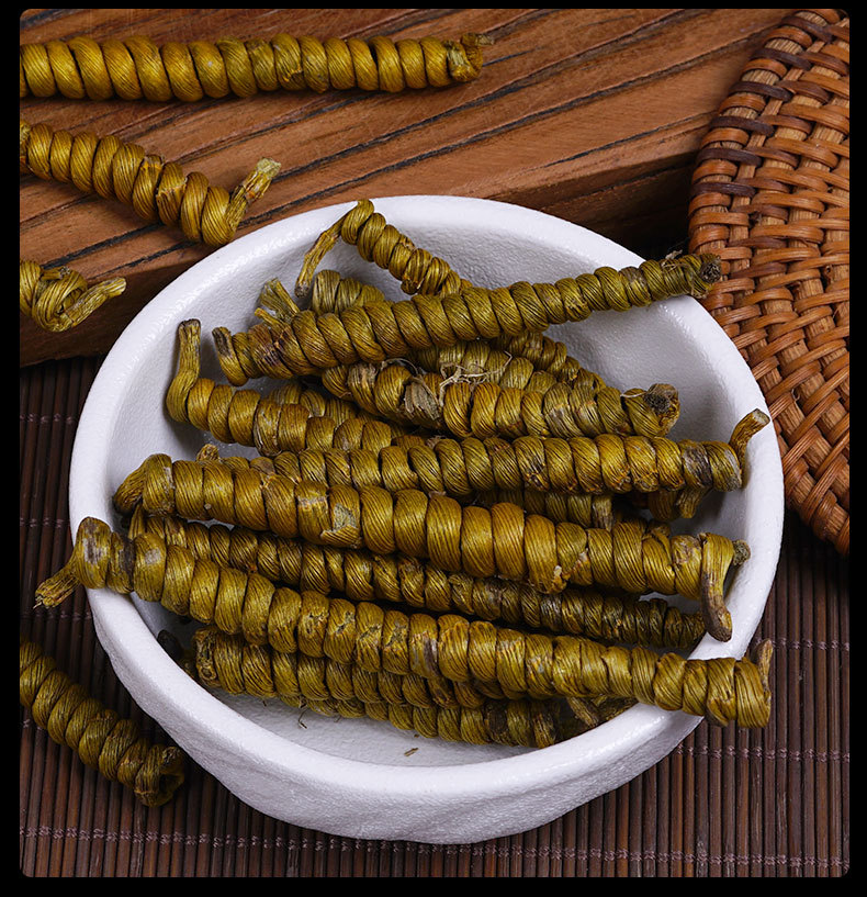 Huoshan Mi Hu Dendrobium Fengdou (Dendrobium officinale) — Dried Food Herb for Soup & Tea preparation