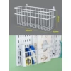Iron small hanging basket (White)