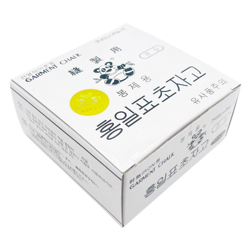 Panda Brand Scribing Powder Высокотемпературный Невидимый исчезающий воск Мел Одежда Ткань Маркировочная линия Портной Пудра для рисования