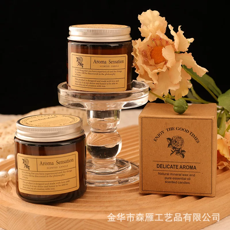 Aromatherapy, candle, perfumed glass oil, DIY