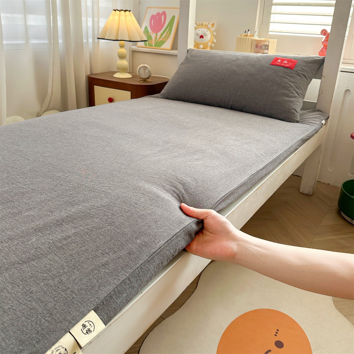 줄무늬 - 빙하 회색