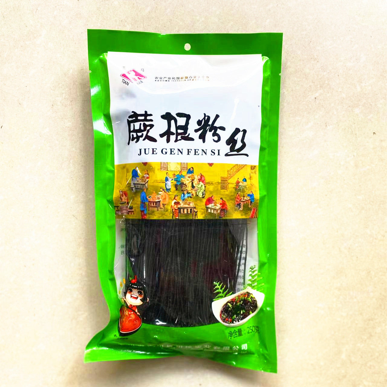 天马川青川厥根粉丝250g0