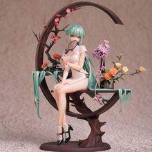 初音未来手办女动漫二次元景品摆件少女可爱模型机箱miku婚纱国产