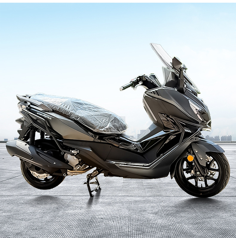 Suitable for Sanyang Cruiser 250 Bumper Anti-Fall and Anti-Collision Scooter Bumper Front and Rear Fully Surrounded Protective Bar Modification