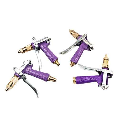 Factory direct sales pagoda water gun head high pressure car wash water gun household water gun head supply full copper water gun car wash gun