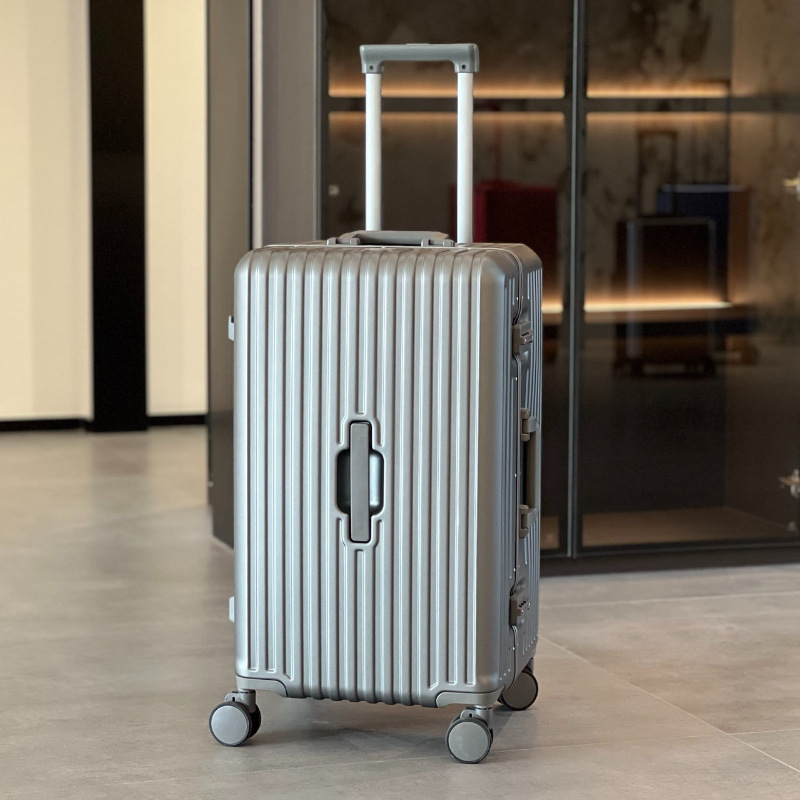 Roaming Roaming 2020 Large-Capacity Suitcase Aluminum Frame 24inch Travel Suitcase 26 Trolley Case 28inch for Men and Women