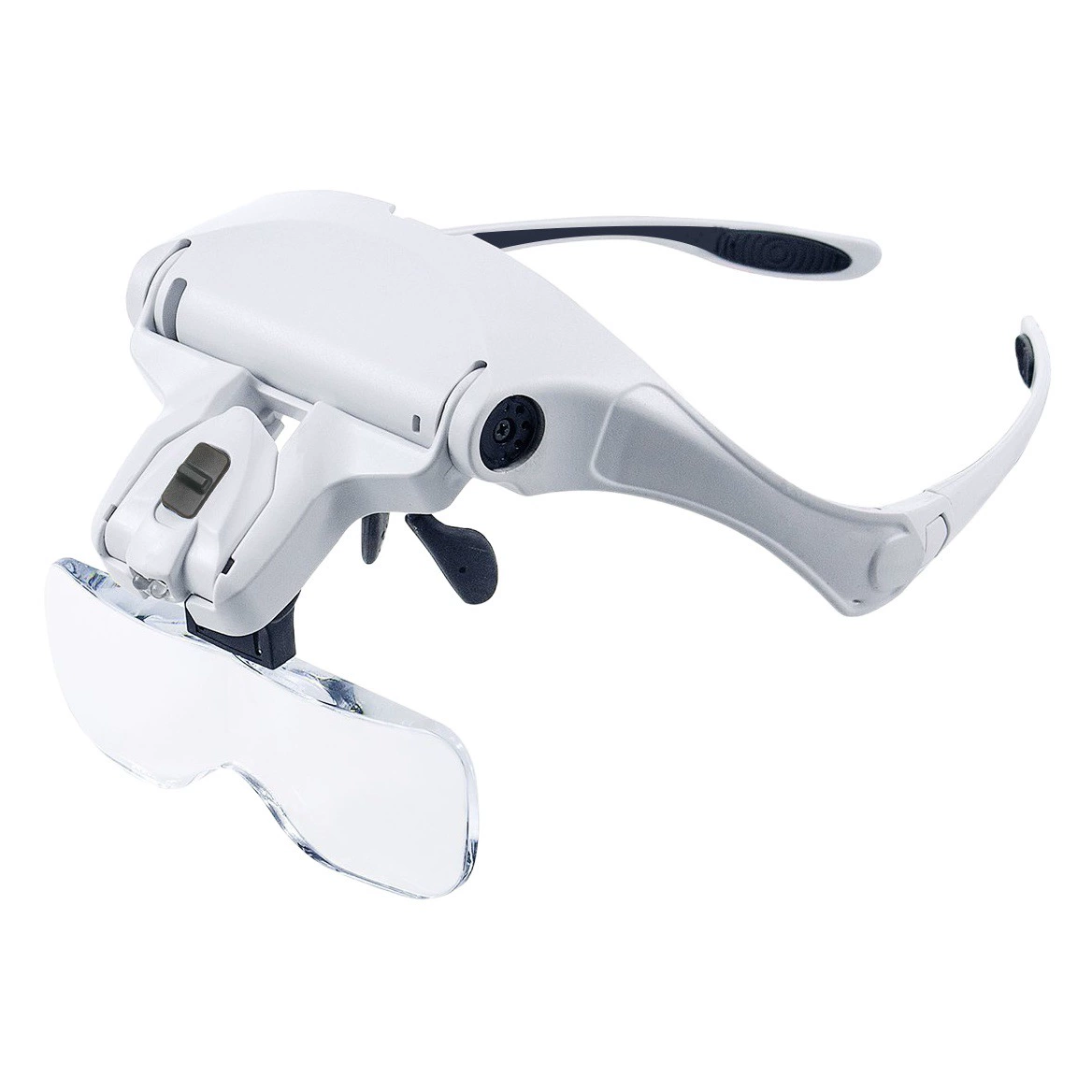 Вышивка Прививка головы для ресниц Очки с подсветкой Лупа Многогрупповые линзы Обслуживание чтения 9892B2