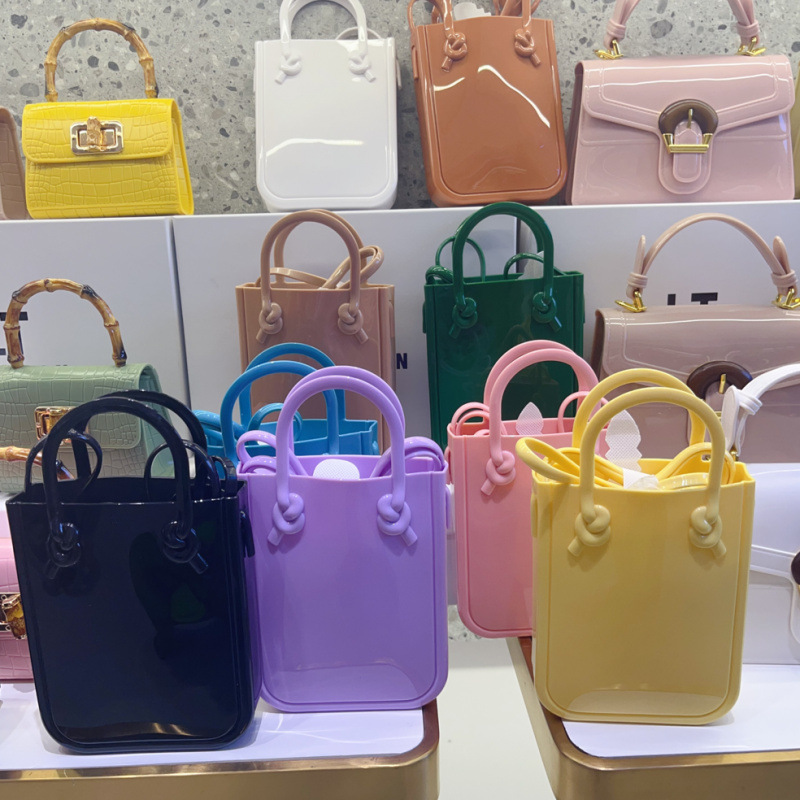 Handheld fashionable small bag PVC
