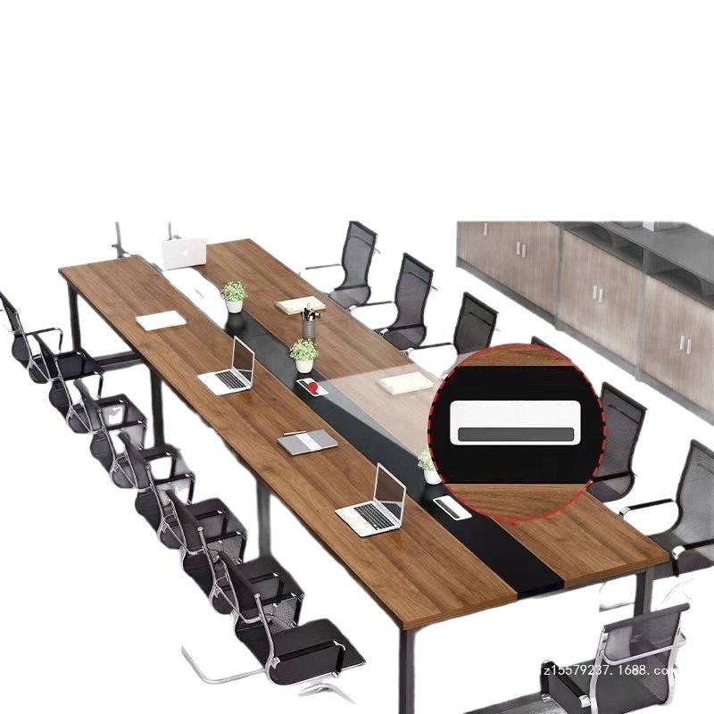 Конференц-стол Yiling Furniture al123 серый дуб 120x60