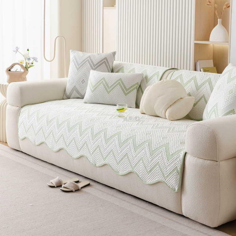 Summer sofa, silk mat, non-slip pillow, new collection