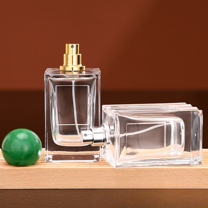 現物卸売りメーカー直供角型30ml 50ml 100ml携帯スプレーガラス香水瓶|undefined