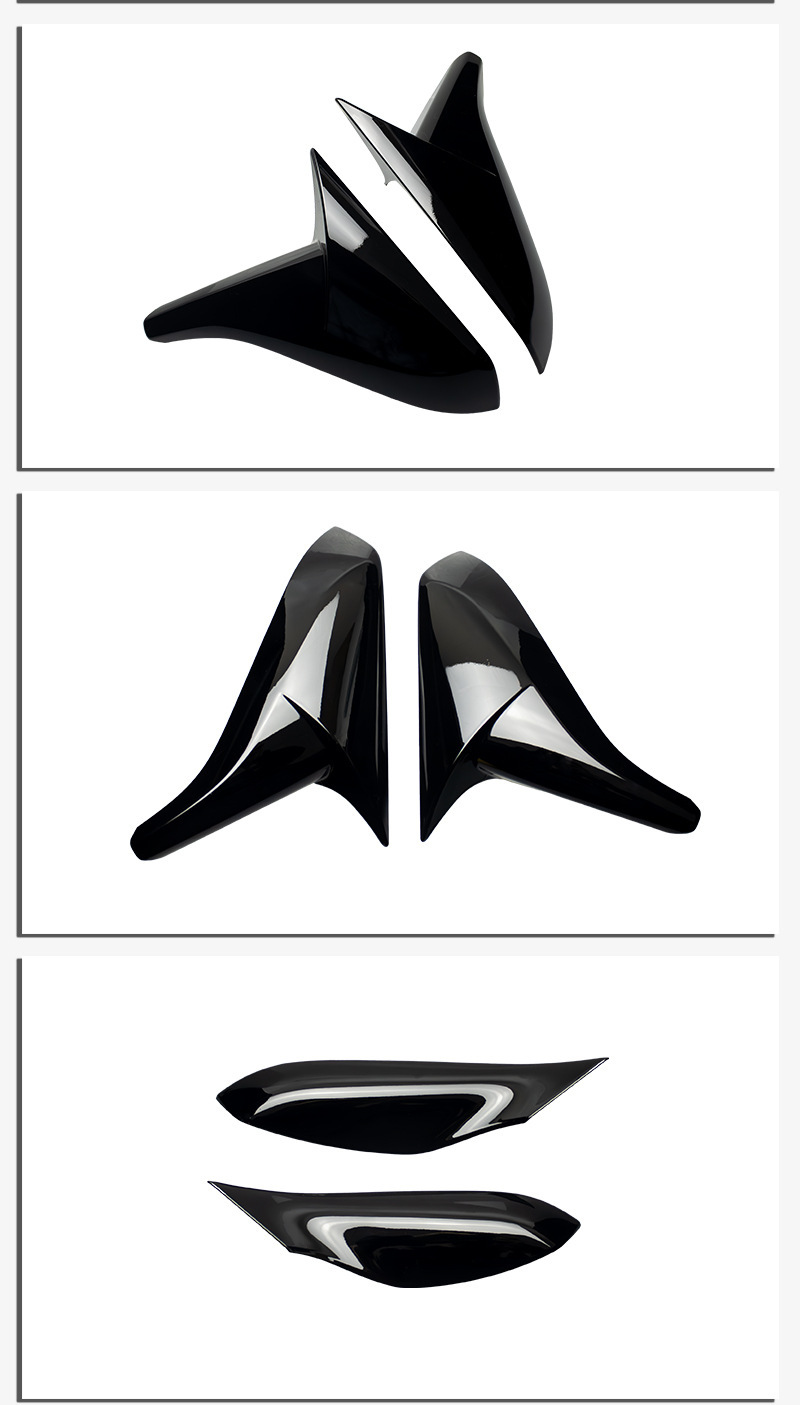 Suitable for 14-19 Models of Chevrolet Camaro C7 Horn-Shaped Rearview Mirror Cover Modified Car Rearview Mirror