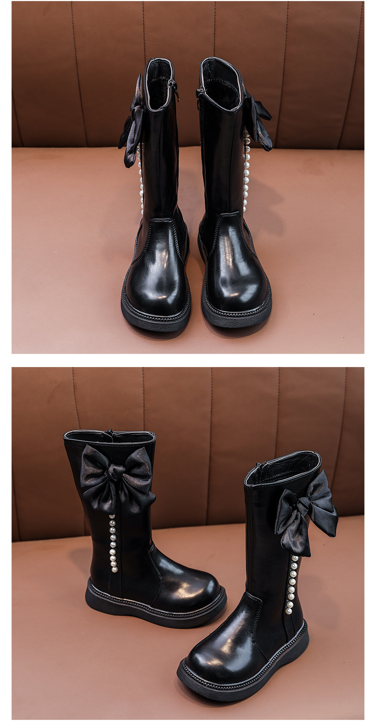 Girl's Streetwear Solid Color Round Toe Martin Boots display picture 2