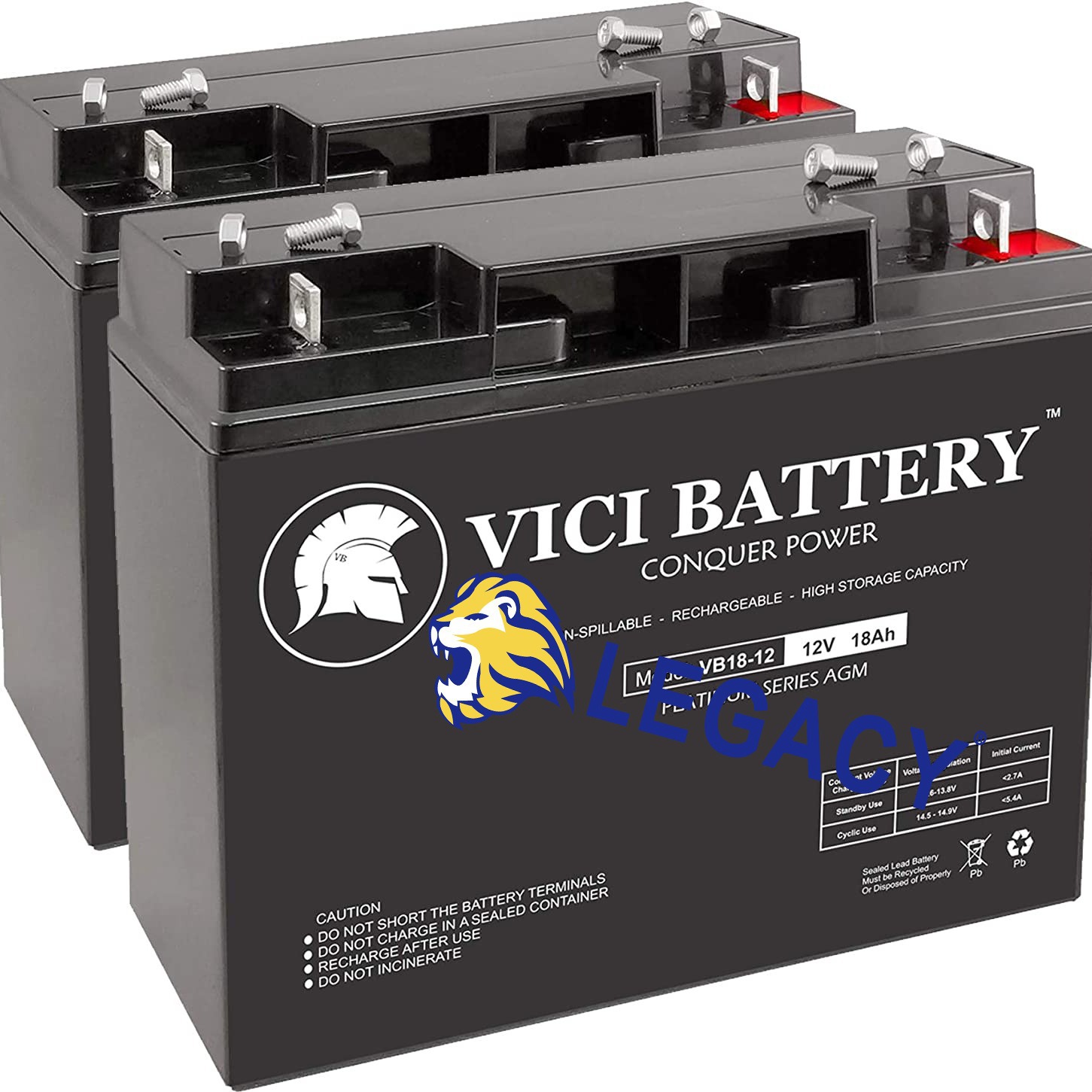 德国VICI-BATTERY蓄电池 VB18-12 12V18AH  直流电源 UPS EPS电池