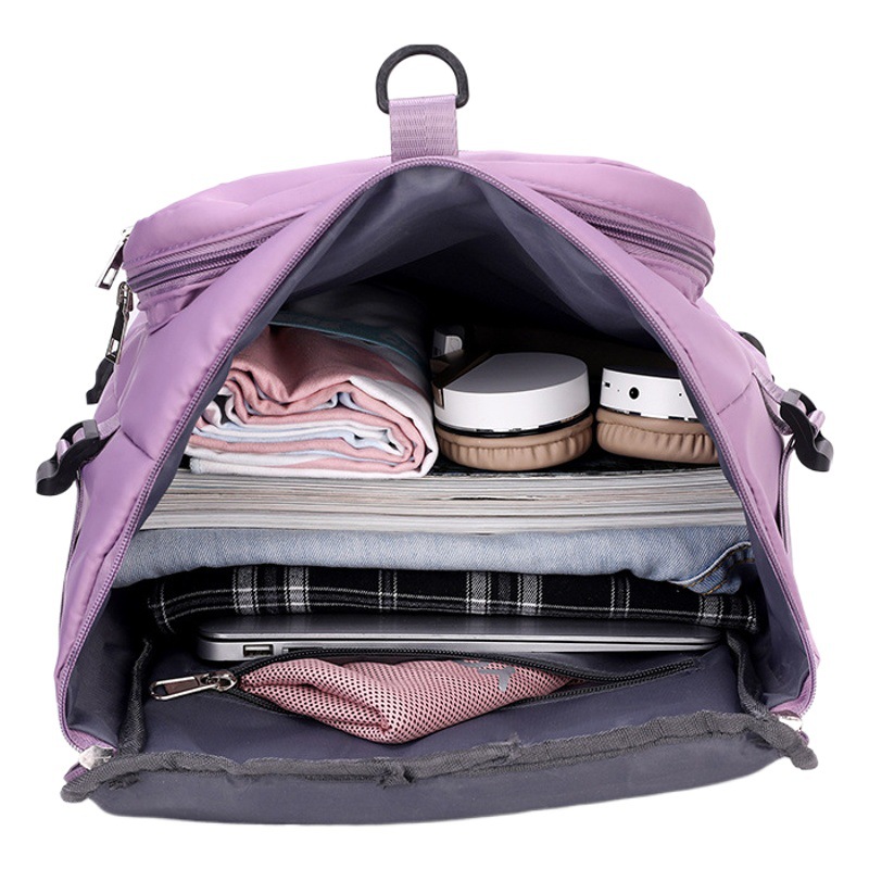 Fitness Bag sports training portable crossbody lightweight travel bag female wet and dry separation yoga swimming bag backpack male