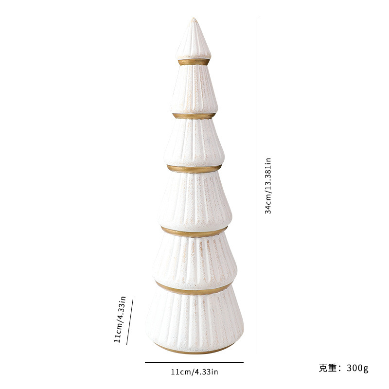 Amazon ventas calientes árbol de Navidad de madera nórdica decoración de árbol de Navidad decoración de escritorio interior de Navidad