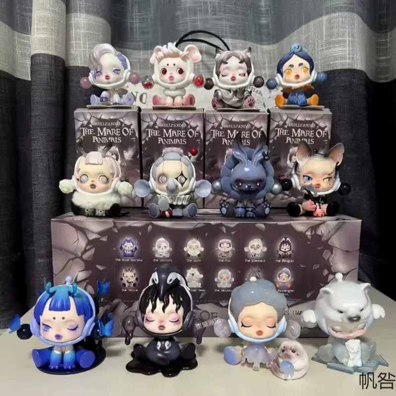 泡泡马特盲盒食梦动物系列sp7代手办潮玩公仔摆件儿童玩具祖批发