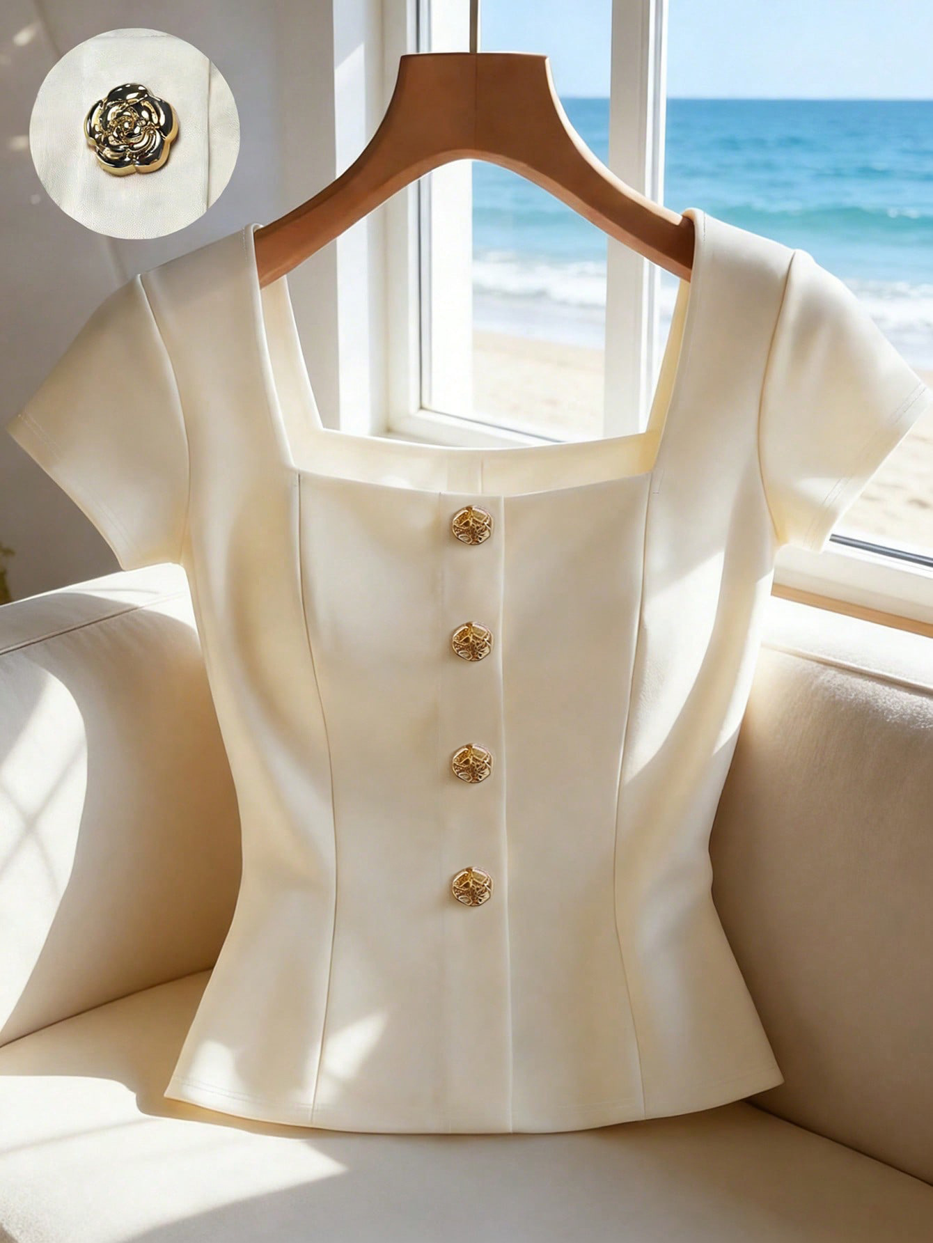 Summer elegant fashionable shirt