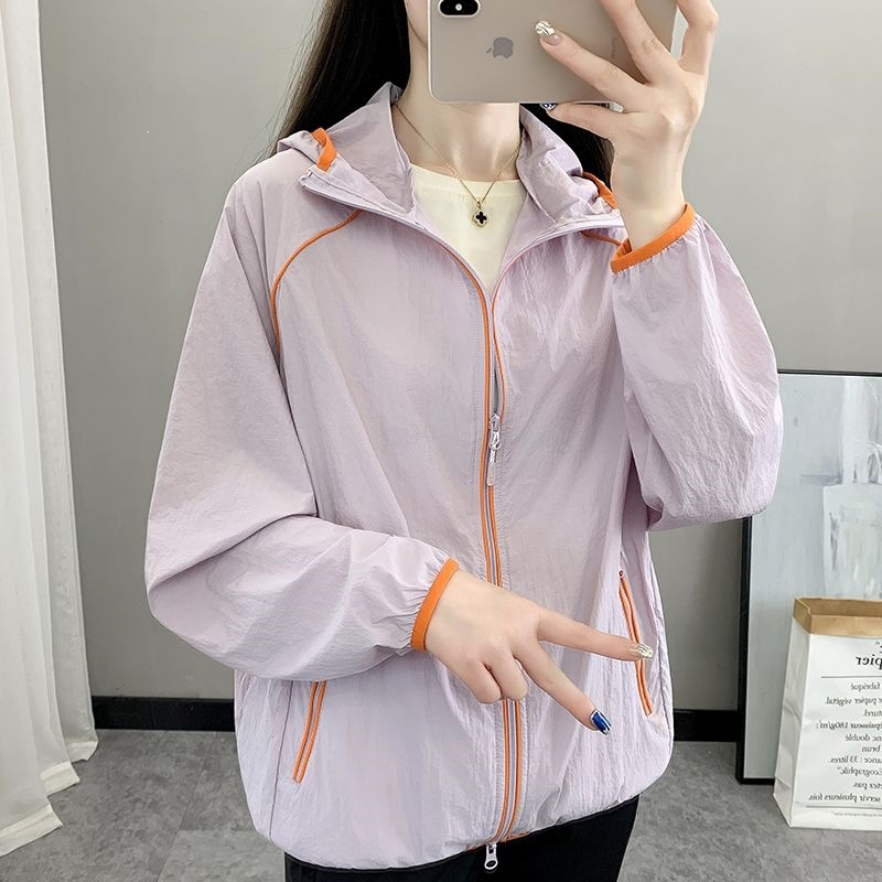防晒衣女UPF50+防紫外线宽松百搭外穿2026新款冰感罩衫防晒服外套
