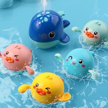 婴儿洗澡玩具戏水小鸭子儿童水上游泳玩具宝宝沐浴喷水男女孩乌龟