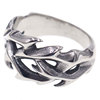 Retro ring stainless steel, European style