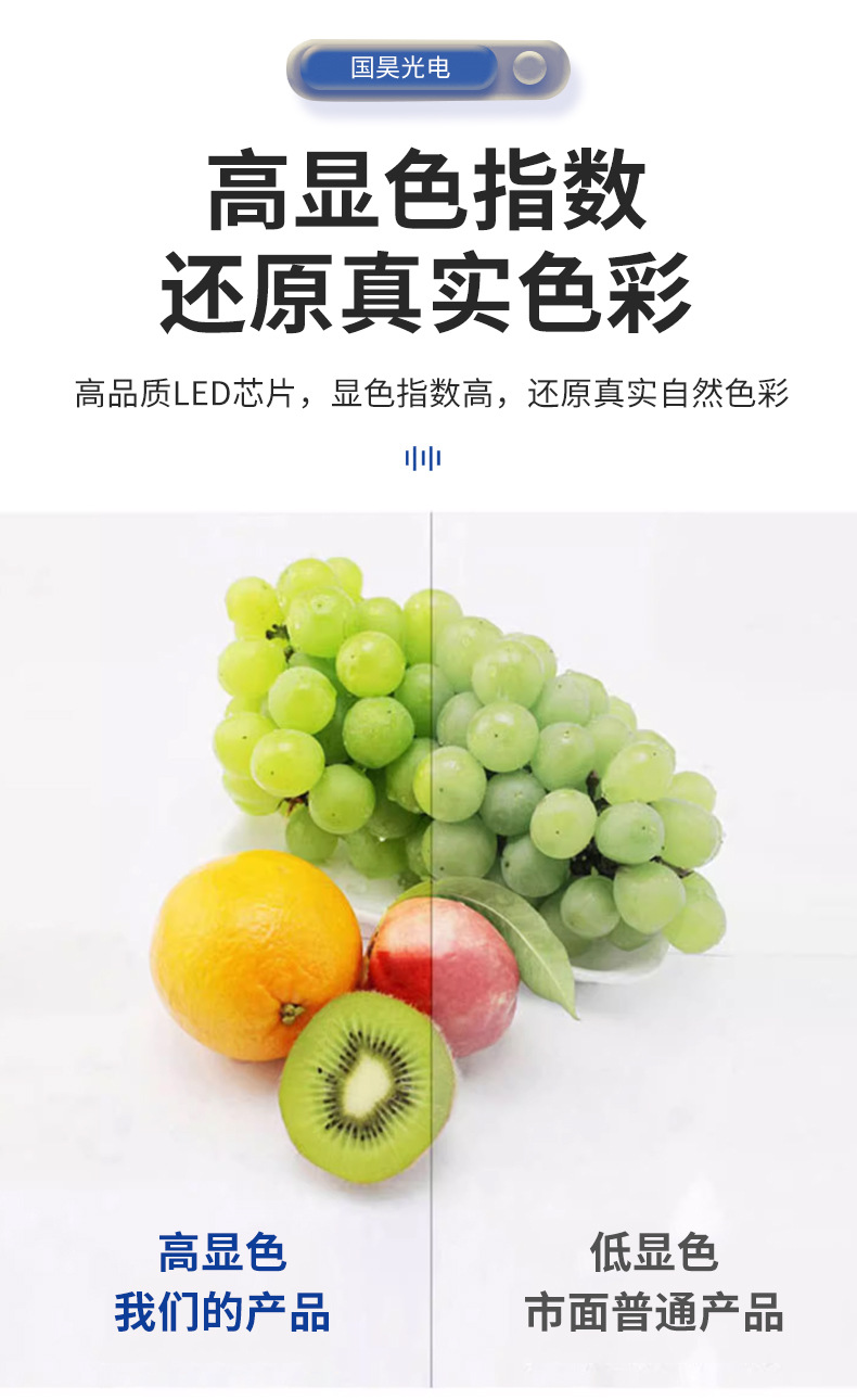 4叶可折叠灯新款LED灯泡精致小巧4+1叶子灯家居照明灯