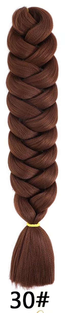 82 pulgadas Outre Xpression Braids gran pelucca de trenza africana negra pelucca de trenza sucia 165g
