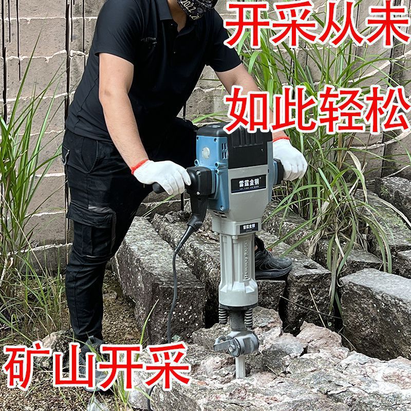 重型大电镐大功率单用专业打混凝土拆墙石头电镐电锤爆破工垒德株