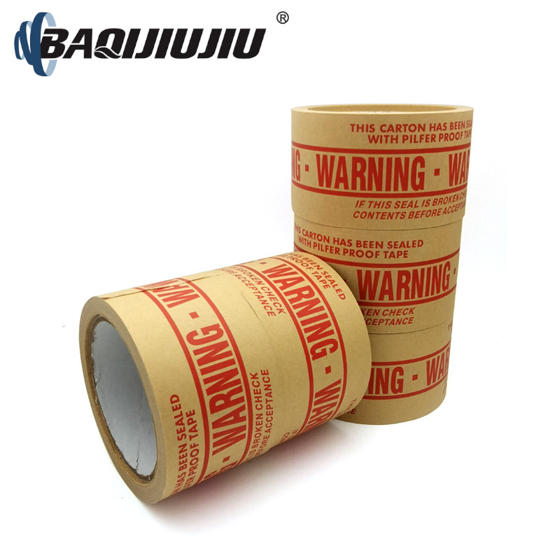 BAQIJIUJIU��ɫ�־�ʾ��װ���ܷ�����50X30mӡˢ��ˮţƤֽ����