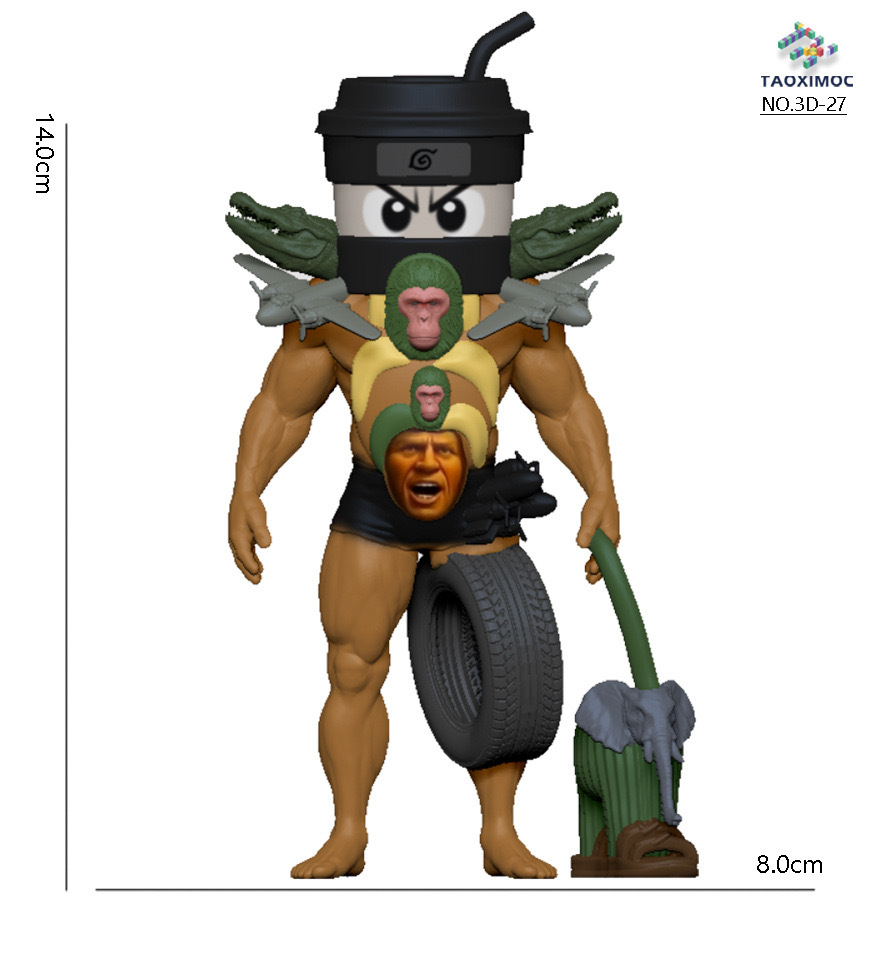 Nuevo producto transfronterizo AI Shanhaijing tung tung sahur