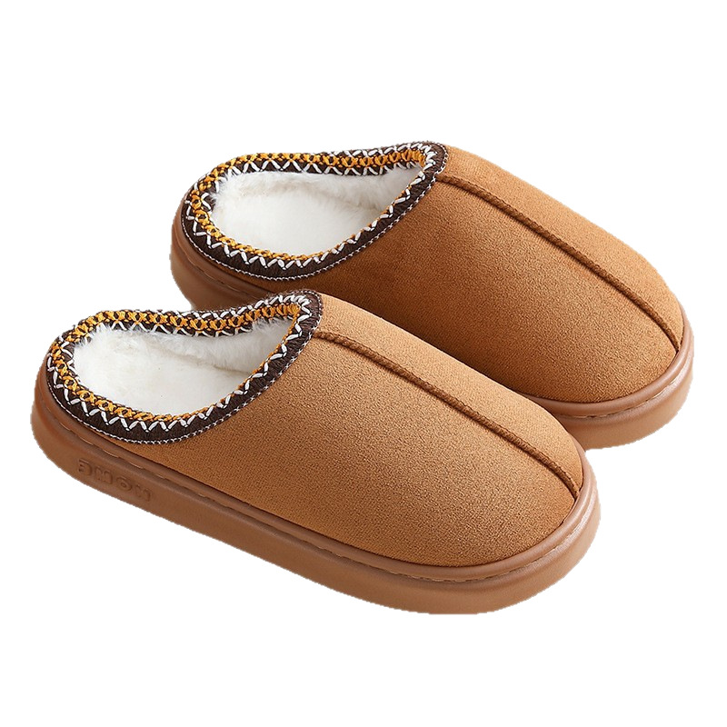 Pantuflas de algodón cálidas para invierno, estilo étnico, casuales, ligeras, para hombre y mujer, para uso en exteriores image 6