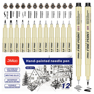 Художественный водонепроницаемый карандаш для губ, комиксы, ручная роспись, оптовые продажи