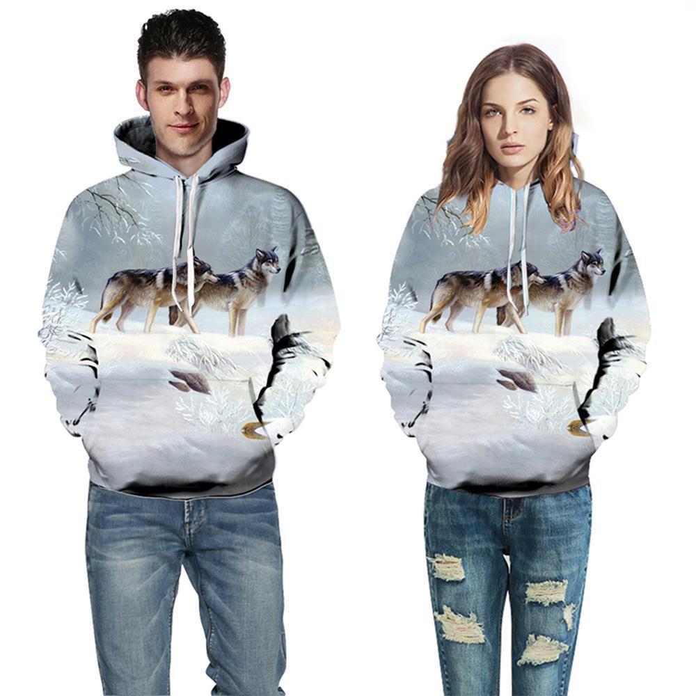 Neue herren mit tier muster lose übergroßen i digitaldruck 3D hoodie_voghion.com