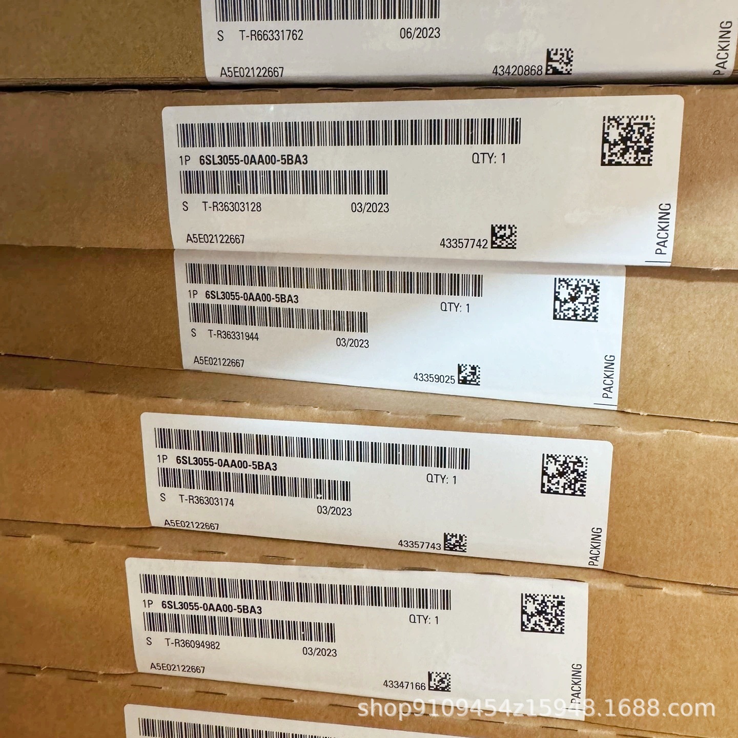 西门子变频器  6SL3055-0AA00-5BA3  现货全新原装正品 议价优惠