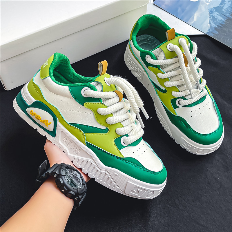Zapatillas de deporte de moda nacional 2023 Otoño Nuevos zapatos bajos y transpirables zapatos juveniles de los hombres zapatos deportivos de moda casual para estudiantes image 3