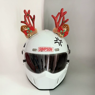 Decoration Wholesale Christmas Reindeer: Motosiklet dəbilqələri
