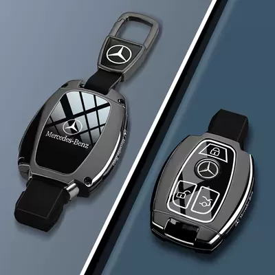 Static Rod/Key Bag Car S-Class B Bag - type-c-key-gun-black-car-logo-buckle