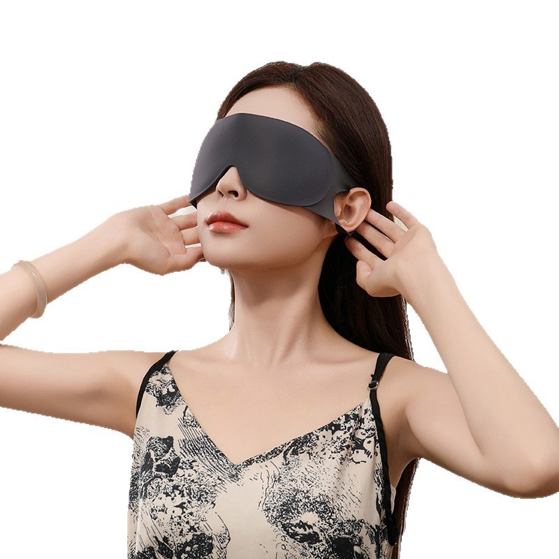 3D立体ヒアルロン酸アイマスク、遮光、無圧、出張、昼休み、睡眠専用、ワンピースアイマスク、不透明|undefined