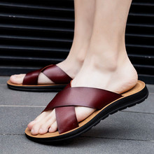 Slippers For Men Leather Slippers Flipflops Sandals Men 鞋
