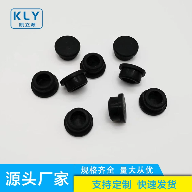 Производитель поставляет молочно-белый силиконовый пробка 7mm отверстие полупрозрачное водонепроницаемое уплотнение ножной пробки стойкий к высокой температуре силиконовый глыбы