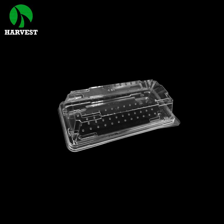 厂家直销一次性寿司盒 透明寿司盒PET材质高档打包外带寿司盒